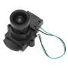 2.8mm CCTV Camera Lens, 8MP F1.0 Pixels Full Color Warm Light Fixed Focus Lens Replacement, 104 Degree Wide Angle Surveillance Security Camera Lens view 1