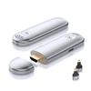 Wireless HDMI Transmitter and Receiver, Plug and Play, 2.4G/5G 100FT Range, Wireless HDMI Extender 4K Decoding 1080P Output, Support Laptop PC TV Box Projector Camera DV, No Need Bluetooth WiFi view 1