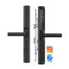 HAvern Waterproof Keyless Tuya TTlock Electronic Intelligent Door Handle Lock Intelligent Fingerprint Sliding Electric Door Lock (Color : F3 Silver) view 2