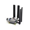 TUOPUONE RM520N-GL 5G HAT Compatible with Raspberry Pi with Case Quad Antennas LTE-A Global Band GNSS Positioning Support 3GPP 16 4G/3G view 2