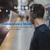 KVIDIO Active Noise Cancelling Headphones, 70 Hours Playtime Bluetooth Headphones Wireless with Microphone, Transparency Mode, Deep Bass and Hi-Fi Stereo Sound Over Ear for Travel Office view 4