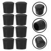 40 Pcs Tripod Leg Protectors Placemat Feet Tips Rubber Feet Round Rubber Leg Caps Kitchen Essentials Caps for Pads Placemat Protection Household view 3