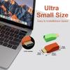 E-link Mini 4K HDMI Extender - HDMI Converter, Mini 4K/60Hz HDMI2.0 Over Single-Core Multimode Extender Up to 300m,OM4 Multi-Mode view 2