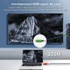 E-link Mini 4K HDMI Extender - HDMI Converter, Mini 4K/60Hz HDMI2.0 Over Single-Core Multimode Extender Up to 300m,OM4 Multi-Mode view 3