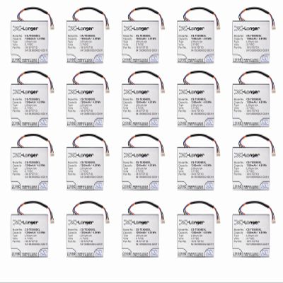 (20 Pack) XSP Battery for Texas INSTRUMENTSN2/AC/2L1/A TI-84 C Silver TI-84 Plus C Silver Edition TI-Nspire CAS PN 1815 F071D 3.7L1060SP 3.7L1200SP 3.7L1230SP 541383800002-G0311
