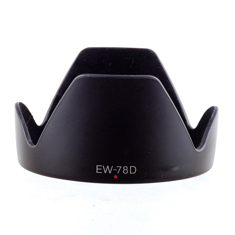 EKsma Lens Hood for Canon EF-S 18-200mm f3.5-5.6 is, Canon EF 28-200mm f3.5-5.6 and Canon EF 28-200mm f/3.5-5.6 USM Lens Replaces Canon EW-78D