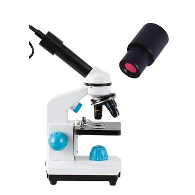 Lab Microscope Slides Zoom 2000x Biological H_D Microscope +13PCS Accessories+ Electronic Eyepiece monocular fit for Student Laboratory Lab Education LED USB Microscope Parts (Size : 2)