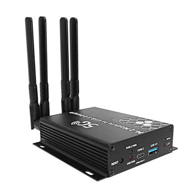 JMT 5G NGFF M.2 Key B to USB 3.0 Module Adapter Card with Auxiliary Power Cooling Fan Support 3042/3052 Card for 5G 4G LTE GSM Modem