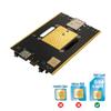 JMT 5G NGFF M.2 Key B to USB 3.0 Module Adapter Card with Auxiliary Power Cooling Fan Support 3042/3052 Card for 5G 4G LTE GSM Modem view 2