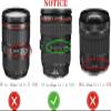 EKsma EW-83H Lens Hood Shade for Canon EF 24-105mm f/4L is USM(Not for is II USM),77mm Digital Tulip Flower Lens Hood view 2