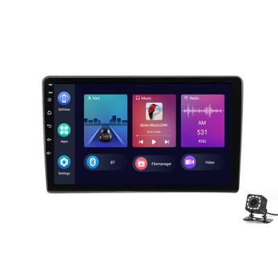 ADMLZQQ Double Din Car Stereo Multimedia with Bluetooth and 9" Touchscreen Android 11 for Opel Astra H 2004-2014,with GPS/Car-Play Android/SWC/Backup Camera/Mirror Link/4G WiFi,Y1 1+16g