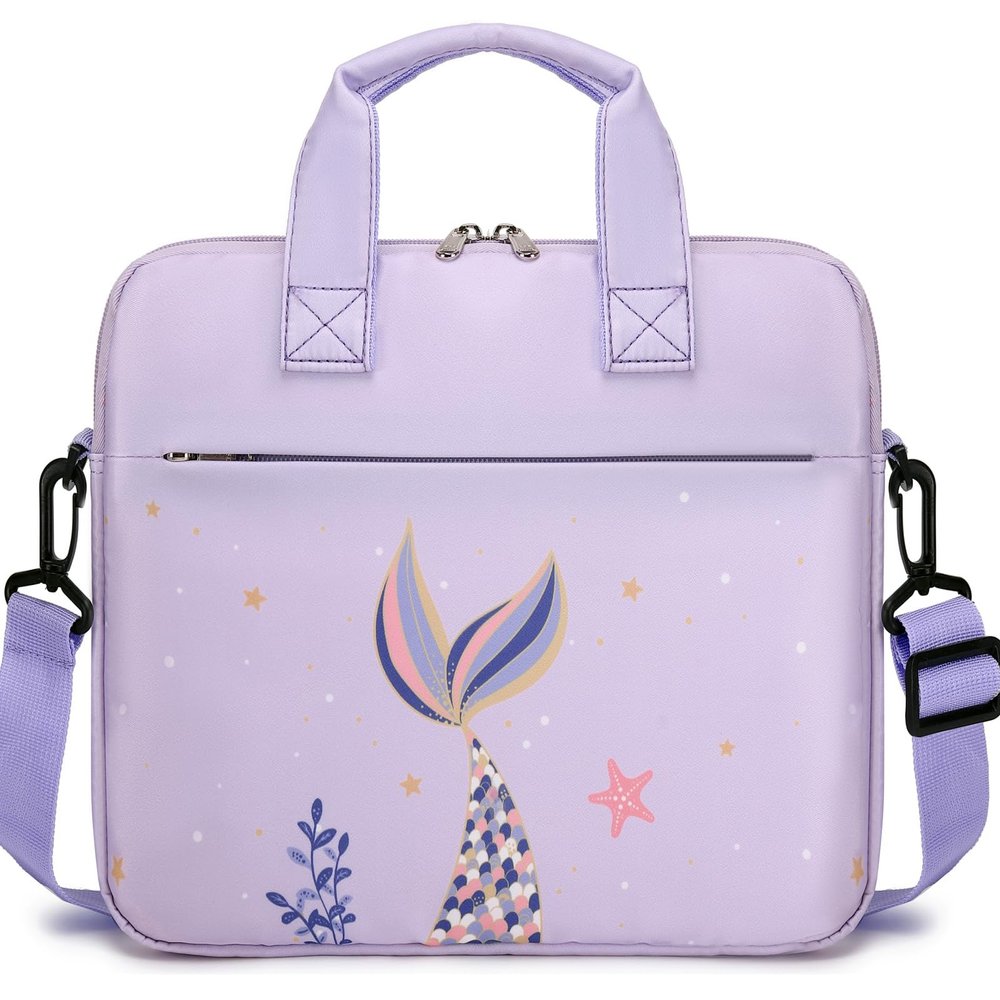 JIANYA Kids Tablet Carrying Case, iPad Bag for Kids with Shoulder Strap, 10-12.5 Inch Tablet Bags