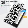 Case for 6.8" Kindle Paperwhite (11th Generation-2021) and Kindle Paperwhite Signature Edition, Multiple Angle, PU Leather Slim Folio Stand Smart Cover with Auto Wake/Sleep, Pterosaur view 3