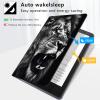 Case for 6 Inch Kindle 2024 and 2022 Releases (11th Generation), PU Leather Slim Folio Stand Smart Cover with Auto Wake/Sleep, Durable Protection, Lion view 3