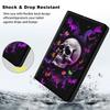 Case for 6 Inch Kindle 2024 and 2022 Releases (11th Generation), PU Leather Slim Folio Stand Smart Cover with Auto Wake/Sleep, Durable Protection, Bat Skull view 4