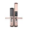 HAvern Fingerprint Lock, Home Anti-Theft Door, Password Lock, Automatic Sliding Cover, Smart Home Electronic Lock for Homestay Apartments (Color : Matte Black Bronze) view 1
