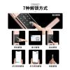 HAvern Fingerprint Lock, Home Anti-Theft Door, Password Lock, Automatic Sliding Cover, Smart Home Electronic Lock for Homestay Apartments (Color : Matte Black Bronze) view 3