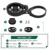 Garmin Aluminum Alloy Cycling Computer Mount - Road/Mountain Bike Compatible with Garmin Edge, Wahoo, Bryton, Cateye GPS Computers - Elevated Version view 2