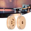 45 RPM Record Turntable Adapter for Big Hole Records, Durable Aluminum Clamp Adapter for Stable Playback, High Sound Quality, Wide Compatibility (Gold) view 4
