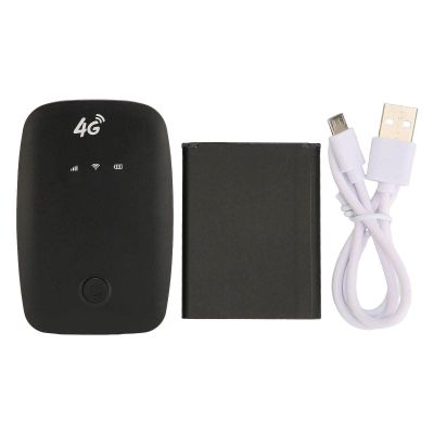 4G Mobile WiFi Hotspot, Portable Wireless Router with SIM Card Slot 150Mbps Download Speed for Travel Business Home Use Compatible with Multiple Devices