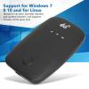 4G Mobile WiFi Hotspot, Portable Wireless Router with SIM Card Slot 150Mbps Download Speed for Travel Business Home Use Compatible with Multiple Devices view 4