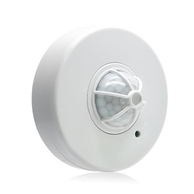ISSUA Sensitivety Adjustable 360 Degree Ceiling PIR Motion Sensor with 3 Detectors 110V 220V Led Light Switch Nicely