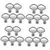 Hemobllo 20pcs d Tripod Screws for Quick Release Camera Fixing Screws Plated Easy to Use d Shaft for Tripod and Monopod Mounts view 1
