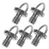Hemobllo 20pcs d Tripod Screws for Quick Release Camera Fixing Screws Plated Easy to Use d Shaft for Tripod and Monopod Mounts view 2