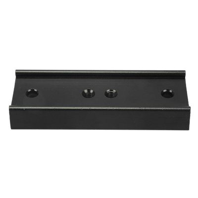 108mm Dovetail Plate, Rustproof Dovetail Mounting Plate 1/4in Thread Oxidized High Strength for Equatorial Telescope (Black)