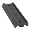 108mm Dovetail Plate, Rustproof Dovetail Mounting Plate 1/4in Thread Oxidized High Strength for Equatorial Telescope (Black) view 2