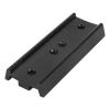 108mm Dovetail Plate, Rustproof Dovetail Mounting Plate 1/4in Thread Oxidized High Strength for Equatorial Telescope (Black) view 3