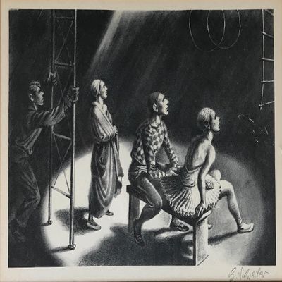 Georges Schreiber : Without A Net : Archival Quality Art Print