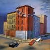 Osvaldo Louis Guglielmi : Tenements : Archival Quality Art Print view 1