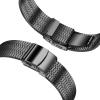Wristband Compatible with Fitbit Versa 4/Sense 2,EXENXA Men Metal Replacement Band Stainless Steel Wrist Watch Strap Compatible with Fitbit Versa 4/Sense 2 - Black view 4