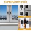 SAFIGLE 8 Sets Fridge Lock Combination: Child Safety Lock for Refrigerator, Window, Freezer, Cabinet - Heavy Duty Fridge Knit Take Care of Your Family with Freezer Knit Easy Install No Keys Needed view 2