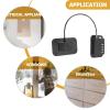 SAFIGLE 8 Sets Fridge Lock Combination: Child Safety Lock for Refrigerator, Window, Freezer, Cabinet - Heavy Duty Fridge Knit Take Care of Your Family with Freezer Knit Easy Install No Keys Needed view 3