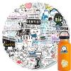 100Pcs Dentist Stickers, Doctor Nurse Waterproof Vinyl Stickers Decals for Laptop Water Bottle Bumper Luggage Computer Skateboard Snowboard. Gift for Kids Girls Teens view 1