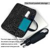 Abstract Science Chemistry Laptop Bag,Laptop Sleeve Bag for Women Men 13/14/15.6 Inch,Portable Shoulder Laptop Case Bag,Thin view 3