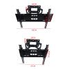 TV Wall Bracket TV Bracket Universal Stand Tv Mount 40inch 26-70 Inch Double Arm Telescopic Hanger Adjustable Tilt Angle (Black 32-70 inches) view 3