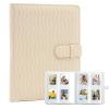 Ablus Polaroid Photo Album for Fujifilm Instax Mini LiPlay 11 90 70 50S 26 25 9 8+ 8 7S Instant Cameras, 128 Pockets, Beige Wave view 1