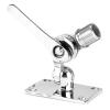 UNKOMN Marine Hardware Marine VHF Antenna Mounts, 316 Stainless Steel Adjustable Base VHF Antenna Mount for Boat, Include Installation Screws. view 1