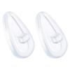 DROGO Silicone Replacement Nose Pads for Oakley Eyeglass/Sunglass Wiretap 2.0/Base Plate/Surface Plate/Wingback SQ/Wingfold/Conductor 6(8)/Savitar/Tincup (Carbon) /Tincup 0.5 Ti - 3 Pairs view 2