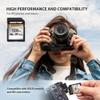 5-Years Data Recovery GIGASTONE 128GB SD Card 10-Pack, 4K Camera Pro, A1 V30 SDXC Memory Card 4K UHD Video Compatible with Canon Digital Camera, with 10 Mini Cases view 4
