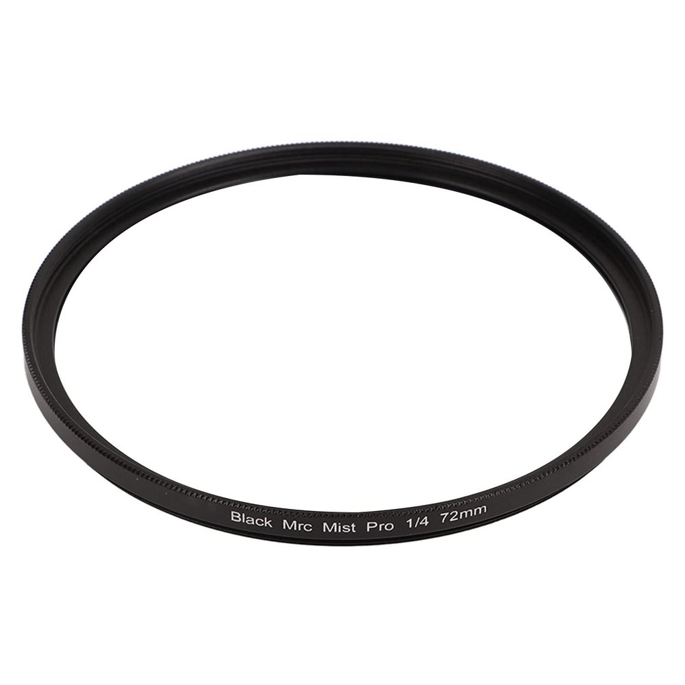 1/4 Soft Focusing Diffusion Camera Filter, SLR Lens Filter, Mist Cinematic Effect, Soft Film Feeling, MRC Coating, Diversion Effect (72MM)