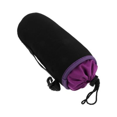 BUGUUYO Camera Lens Pouch Bag Neoprene Lens Case Xl for Digital Cameras Shockproof Protection Belt Loop and Clip for Secure Transport