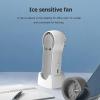 ZUMAHA Fan 3 Speed Settings Mini Fan, Semiconductor Cooling Fan, USB Rechargeable Turbo Blade Handheld Fan for Outdoor Useful view 3