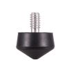 WUDOLI Silent Gasket 1pcs Rubber Anti-Slip Mount, Tripod Monopod Rubber Foot Spike Compatible with 3/8 Inch Screw Type Tripod/monopod Shock Absorbing view 3