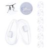 MYCOURAG 6 Pairs Replacement Silicone Rubber Nose Pieces Compatible with Oakley Socket 5.5(5.0)/Contrail/Lizard/Limit Switch/Truss Rod/Barrelhouse Sunglass view 1