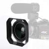 37mm/72mm DV Camera Lens Hood Preventing Needless Light, Enhancing Image Clarity and Color Reproduction for Backlit, Sidelight or Flash Photography view 1