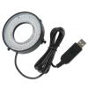 72 LED Ring Light External Adjustable Dimmer Adapter Focus Lamp Source for Monocular Binocular Trinocular Stereo Microscope view 3